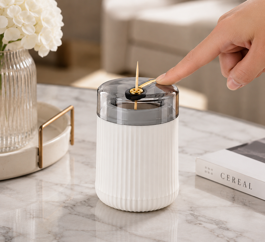 Pop-up Automatic Toothpick Dispenser
