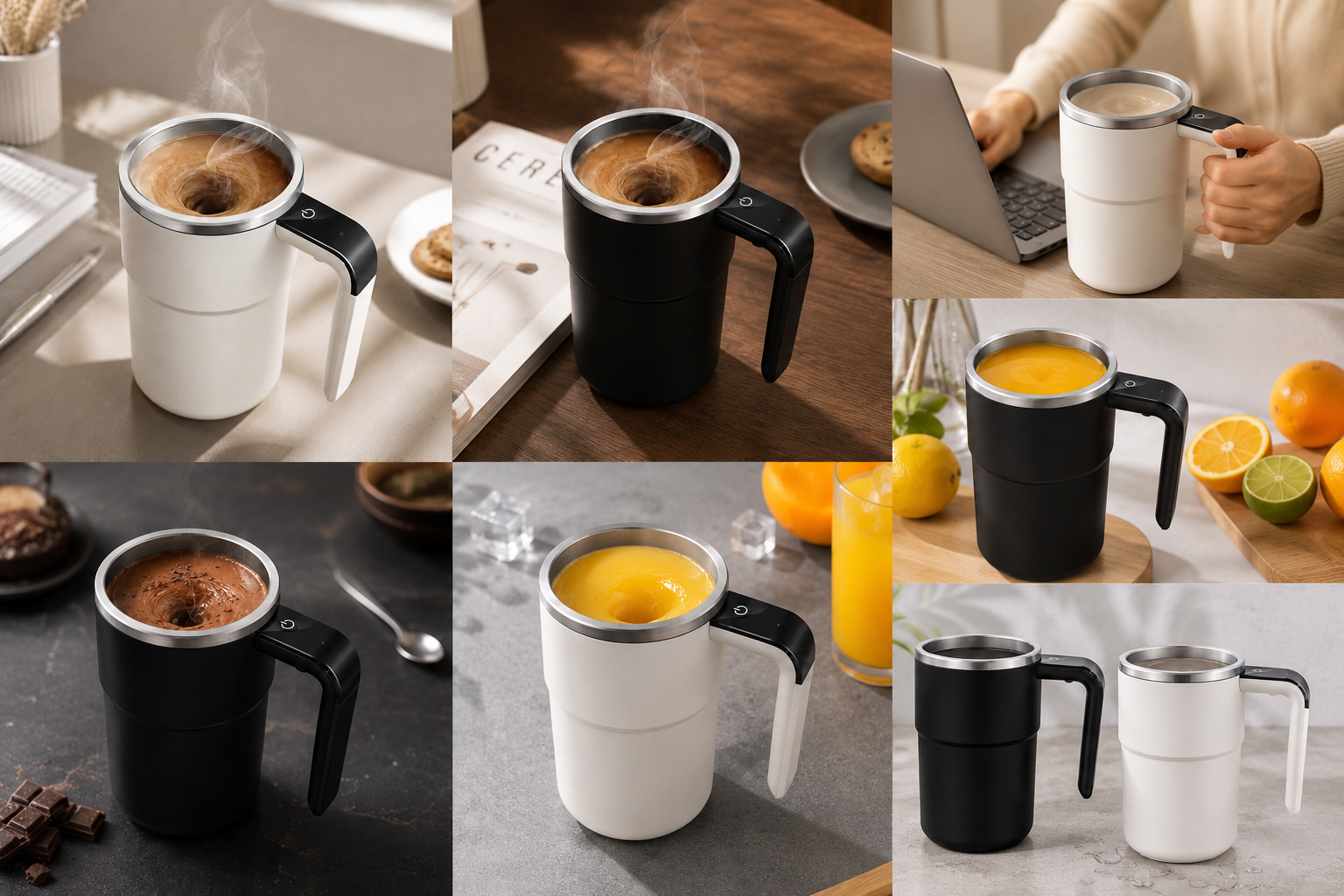 Smart Self-Stirring Mug